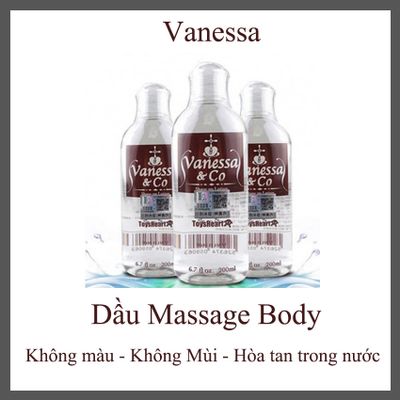 Chất bôi trơn Vanessa & Co Nhật Bản 200ml – Gốc nước dịu nhẹ, trơn mượt tự nhiên
