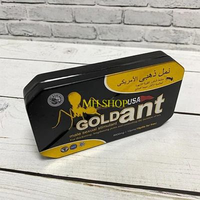 Hộp thiếc vàng đen GOLDant USA 20V cao cấp giúp phục hồi nhanh ở nam