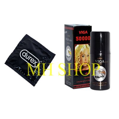 Combo kéo dài BCS durex 1 chiếc tặng bình xịt đức 45ml viga (VG50000)