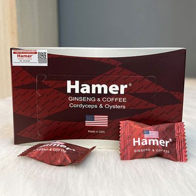 Kẹo sâm vị cà phê ngọt thanh hỗ trợ dẻo dai và bền bỉ hơn ở nam giới