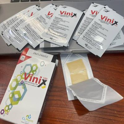 Tem Ngậm Vinix Hàn Quốc 145mg Tăng Cường Sinh Lý Nam Hiệu Quả Dài Lâu