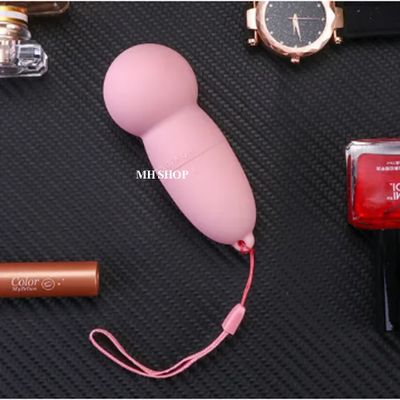 Trứng Rung Tình Yêu Silicon ABS Giả Móc Khóa Siêu Kích Thích Điểm G