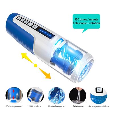 [Tặng tuýp gel 100ml] Âm đạo giả siêu cao cấp Leten Starwar rung rên thụt xoay tự động [đổi tên khi giao]