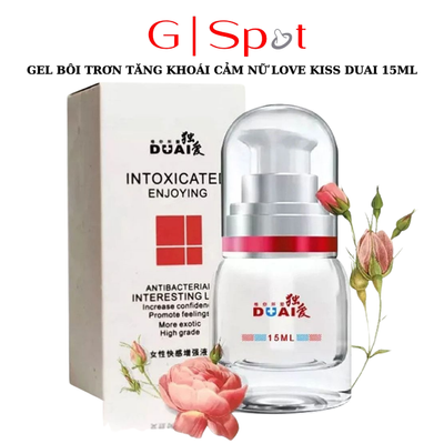 Gel Boi Tron Tăng Ham Muốn Cho Nữ Love Kiss Duai - 15ml