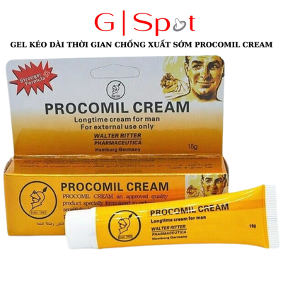 Gel Kéo Dài Thời Gian Chống Xuất Sớm Procomil Cream Của Đức