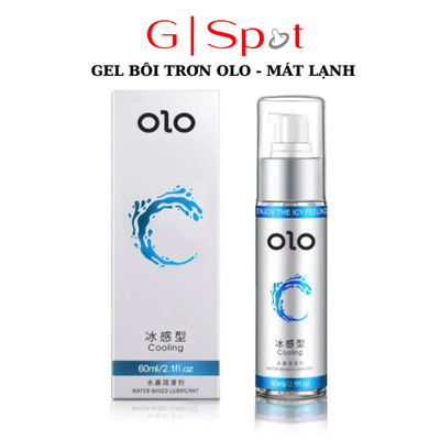 Gel Boi Tron Kích Thích Nữ Mát Lạnh OLO Cooling - 60ml  - Chính Hãng Trơn Mượt Tăng Cảm Xúc