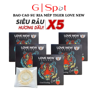 Bao Cao Su Gai Râu Tiger Love New