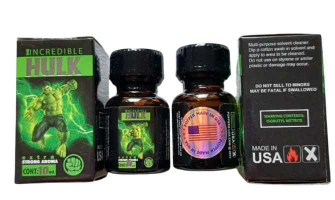Popper 10ml The Incredible Hulk 10ml - Chính Hãng USA