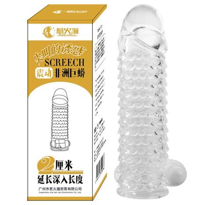 Bao Cao Su Đôn Dên Screech Vảy Cá Có Rung Gốc 356296