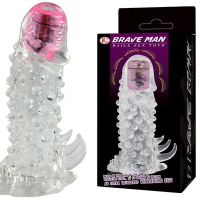 Bao Cao Su Đôn Dên Brave Man Bi Rung Đầu – Siêu Kích Thích 354055