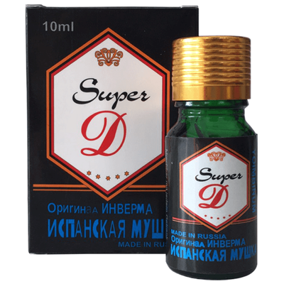 Nước Super D - Sản Phẩm Hỗ Trợ Nữ - Chính Hãng Nga 10ml