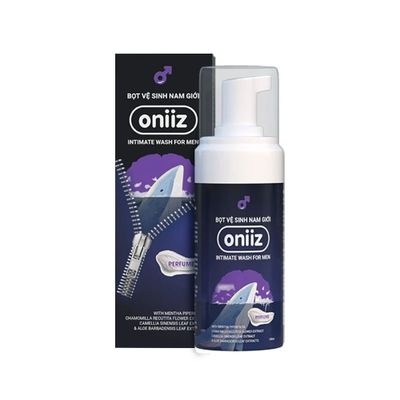 Bọt Vệ Sinh Nam Giới Oniiz Hương Perfume – Dung Dịch Vệ Sinh Nam Tạo Bọt 100ml