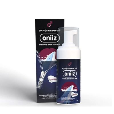 Bọt Vệ Sinh Nam Giới Oniiz Hương Amorous – Dung Dịch Vệ Sinh Nam Tạo Bọt 100ml