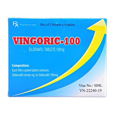 Viên Uống Hỗ Trợ Phái Mạnh Vingoric-100 Cian Healthcare - Vỉ 4 Viên 