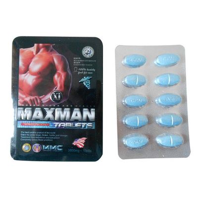Viên Uống Hỗ Trợ Phái Mạnh Maxman 3800mg - Vỉ 10 Viên