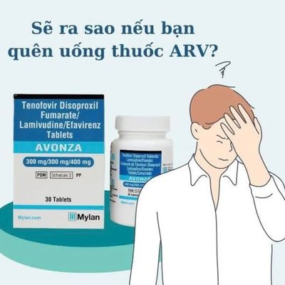 (Fullbox) PEP72h-ARV AVONZA 300/300/400 ngừa HIV khẩn cấp và là ARV ức chế virut HIV Chính hãng