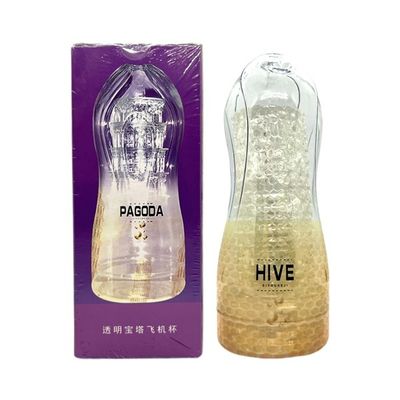 Cốc âm đạo trong suốt Pagoda tăng khoái cảm che tên khi giao hàng