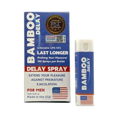 Chai xịt chống xuất tinh sớm lâu ra dành cho nam Bamboo Xanh 12ml Chính hãng