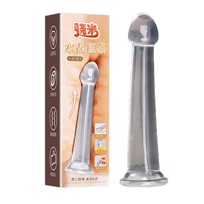 Dương vật giả dính tường STDV Hít Snapmi Crystal Anal Che tên khi giao hàng