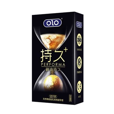 Bao cao su siêu mỏng kéo dài thời gian OLO Performa 10 cái che tên chính hãng