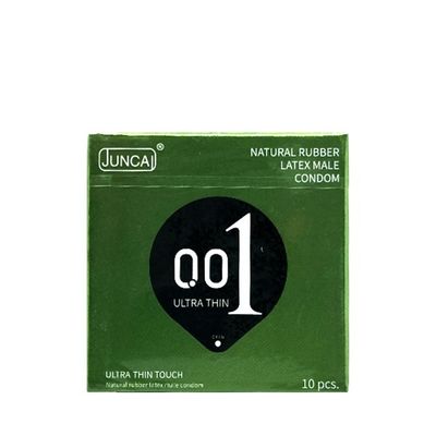 Bao cao su siêu mỏng kéo dài thời gian Juncai Ultra Thin Touch 10 cái che tên chính hãng