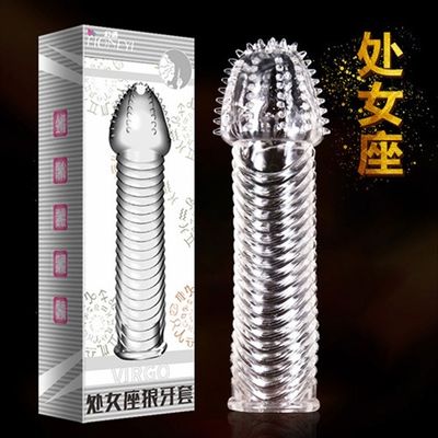 Bao cao su đôn bi gai to BDD Fioneyi Virgo Gai Gân 1 Cái che tên chính hãng