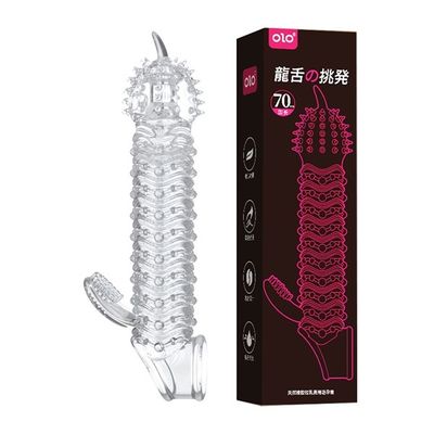 Bao cao su đôn bi gai to BDD OLO 7 Cm Râu Rồng1 Cái che tên chính hãng
