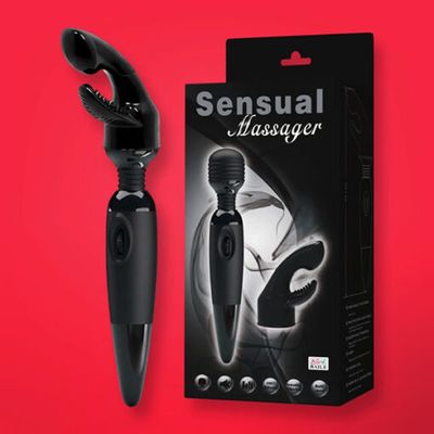 Chày rung Sensual Massager có vòi mát xa điểm g âm đạo cực phê
