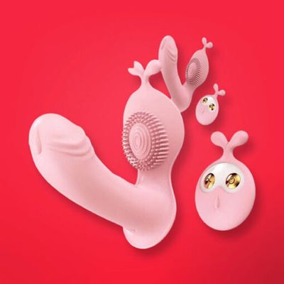 Trứng rung hình dương vật Lilo 10 chế độ điều khiển từ xa