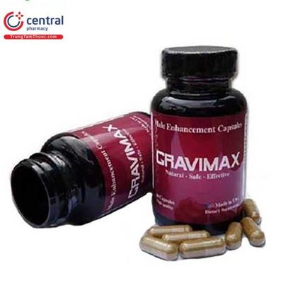 Viên uống cải thiện sinh lý Gravimax 60 viên Chính hãng Canada 407850