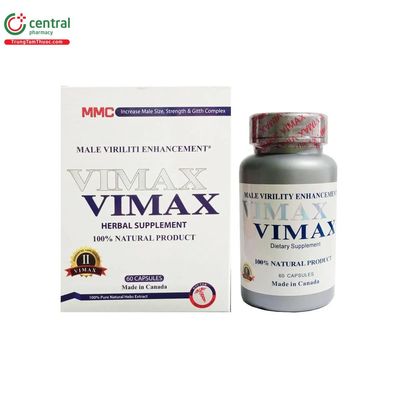 Viên uống hỗ trợ sinh lý Vimax 60 viên Chính hãng Canada 407840