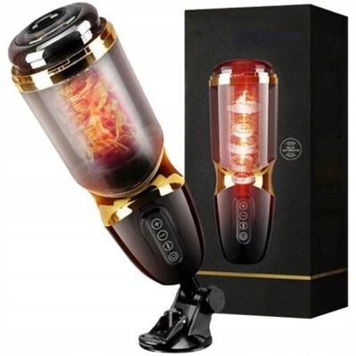 Máy âm đạo giả Rung Thục Cho Nam 10 Chế Độ Xoay & Thục