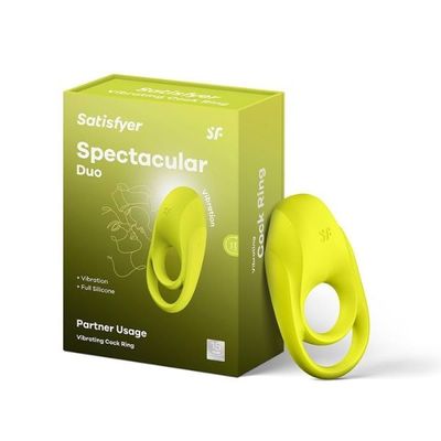 Vòng đeo dương vật Satisfyer Spectacular Duo có 2 vòng rung