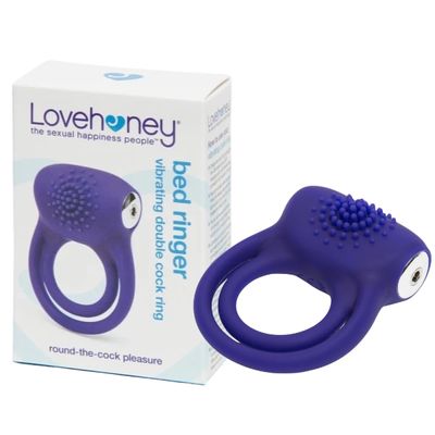 Vòng đeo dương vật Lovehoney Bed Ringer có rung kích thích