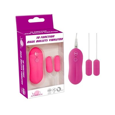 Trứng rung 2 đầu Dual Bullets mini 10 chế độ rung 406093