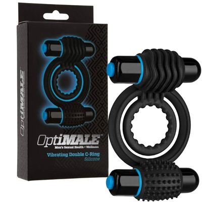 Vòng đeo dương vật OptiMALE Vibrating Double C-Ring