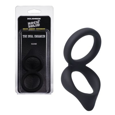 Vòng đeo dương vật Doc Johnson ROCK SOLID Dual Enhancer