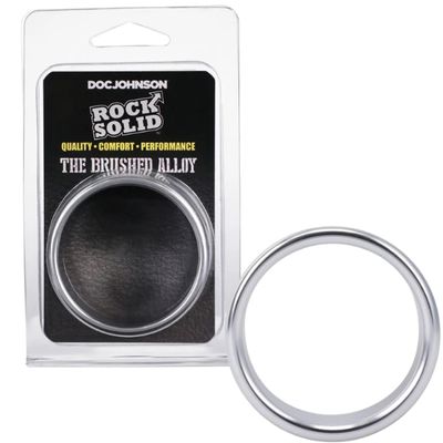 Vòng đeo dương vật Doc Johnson ROCK SOLID Brushed Alloy