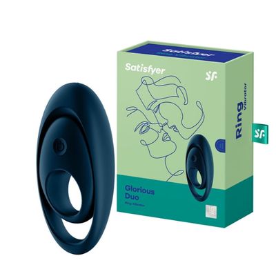 Vòng đeo dương vật Satisfyer Glorious Duo đa chế độ rung