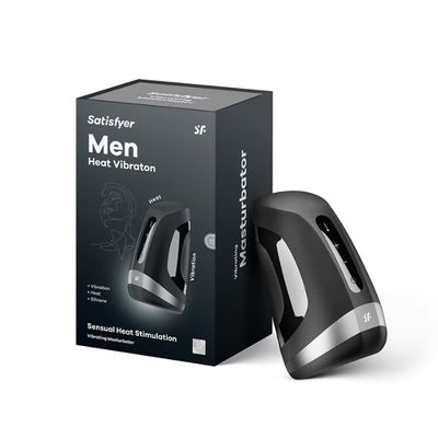 Máy âm đạo giả rung thục xoay dành cho nam Satisfyer Men Heat có rung và tỏa nhiệt