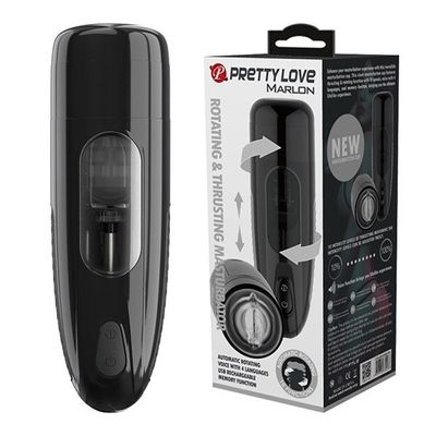 Máy âm đạo giả rung thục xoay dành cho nam Pretty Love Marlon tự động co bóp rung rên