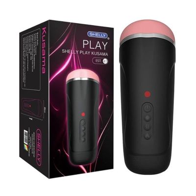 Máy âm đạo giả rung thục xoay dành cho nam Shelly Play Kusama mút đa chế độ
