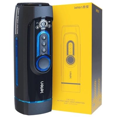 Máy âm đạo giả rung thục xoay dành cho nam Leten Retractable Version 4 rung thục toả nhiệt
