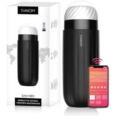 Máy âm đạo giả rung thục xoay dành cho nam Svakom Sam Neo XUANWOBEI tự động cao cấp
