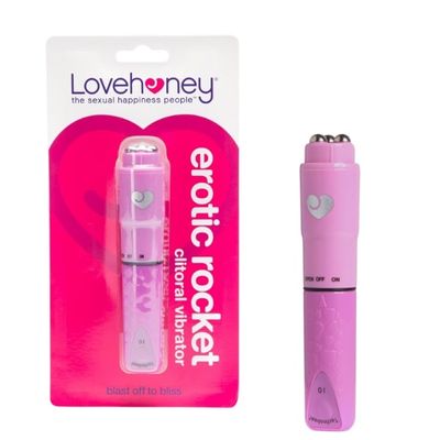 Máy massage kích thích nữ Lovehoney Erotic Rocket massage đa chế độ