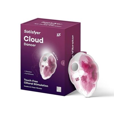 Máy rung massage kích thích nữ Satisfyer Cloud Dancer ngụy trang vỏ sò
