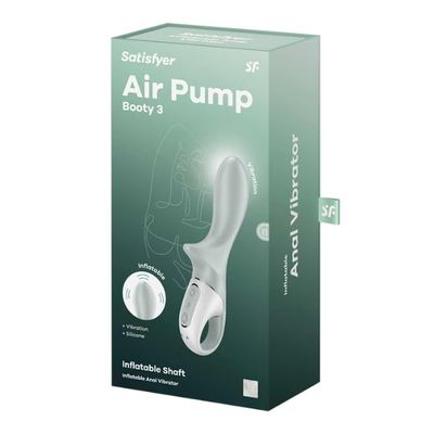 Máy rung massage kích thích nữ Satisfyer Air Pump Booty 3 massage cực đã