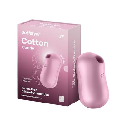 Máy rung massage kích thích nữ Satisfyer Cotton Candy rung hút mềm mịn
