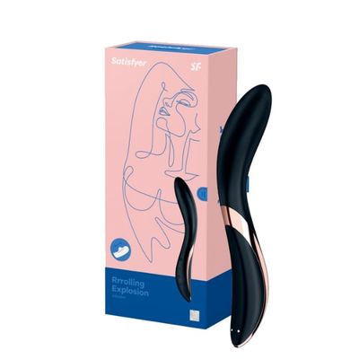 Máy rung massage kích thích nữ Satisfyer Rrrolling Explosion cao cấp