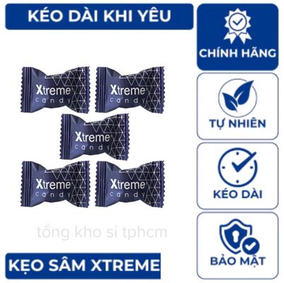 Combo 5 viên Kẹo xâm Xtreme Chính hãng - giao hang che ten